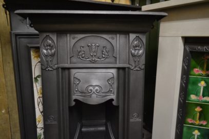 Art Nouveau Bedroom Fireplace 1494B Antique Fireplace Company.