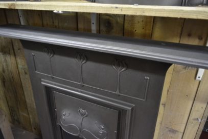 Art Nouveau Combination Fireplace 2025LC Old Fireplaces.