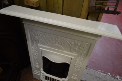 Painted Art Nouveau Bedroom Fireplace 2026B Antique Fireplaces.