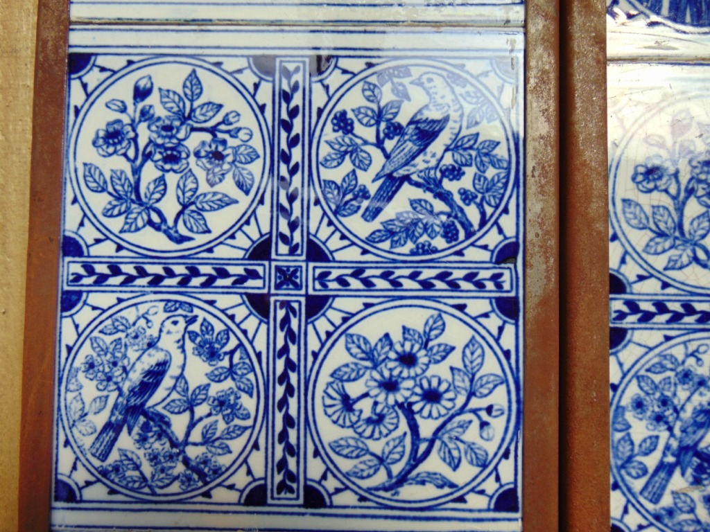Arts and Crafts Fireplace Tiles Arts2035 - Old Fireplaces