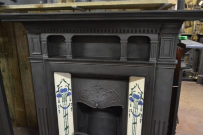 Victorian Tiled Combination Fireplace 2039TC Antique Fireplace Company.