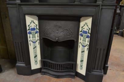 Victorian Tiled Combination Fireplace 2039TC Antique Fireplace Company.