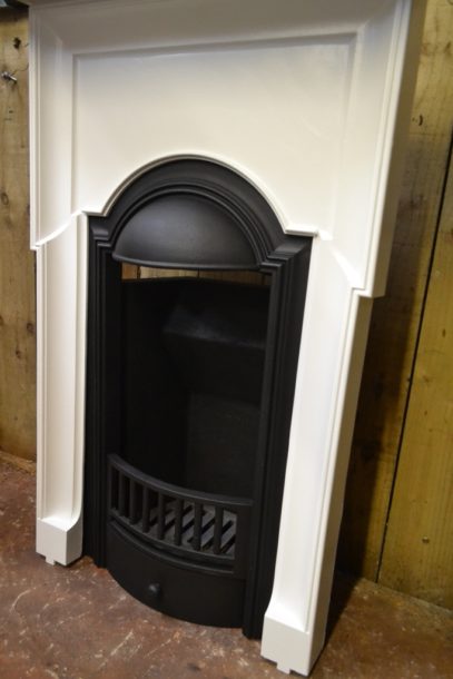 Painted Edwardian Bedroom Fireplace 2043B Antique Fireplace Company.