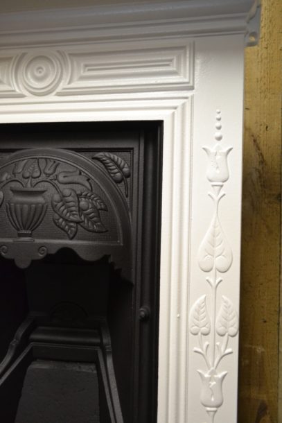Painted Art Nouveau Bedroom Fireplace 2046BAntique Fireplace Company.