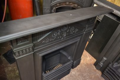 Original'Daisy' Cast Iron Fireplace 2053LC Old Fireplaces.