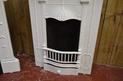 Painted Art Nouveau Bedroom Fireplace 2054B Antique Fireplace Company.