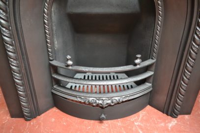 Victorian Cast Iron Arched Insert 2065AI Old Fireplaces