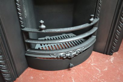 Victorian Cast Iron Arched Insert 2065AI Old Fireplaces