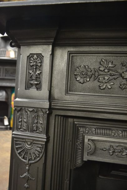 Victorian Cast Iron Combination Fireplace 2066MC Antique Fireplace Company