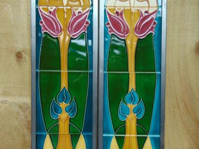 Reproduction Art Nouveau Fireplace Tiles R063 Antique Fireplace Company.