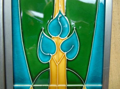 Reproduction Art Nouveau Fireplace Tiles R063 Antique Fireplace Company.