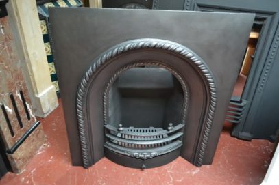 Victorian Cast Iron Arched Insert - 2065AI - The Antique Fireplace Company