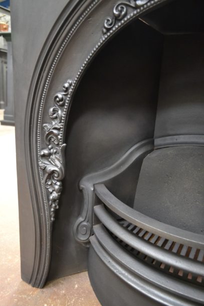 Early Victorian Arched Insert 2085AI Old Fireplaces.