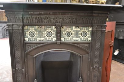 Mid Victorian Tiled Fireplace 2087TC Old Fireplaces.