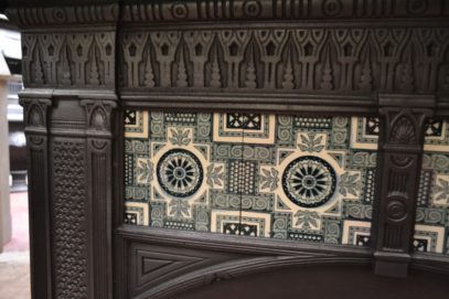 Mid Victorian Tiled Fireplace 2087TC Old Fireplaces.