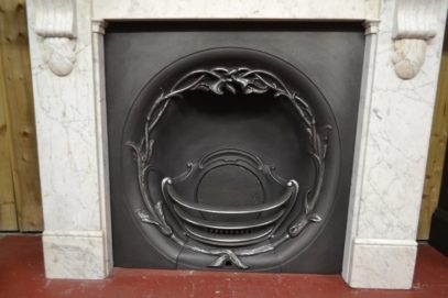 Early Victorian Cast Iron Grate 2090I Antique Fireplace Company