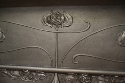 Original Art Nouveau Fireplace 2091MC Oldfireplaces