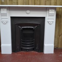 Painted Victorian Slate Fire Surround 2092SS Antique Fireplace Company