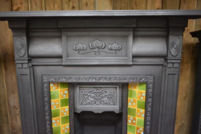 Edwardian Art Nouveau Fire Surround 2098CS Antique Fireplace Company