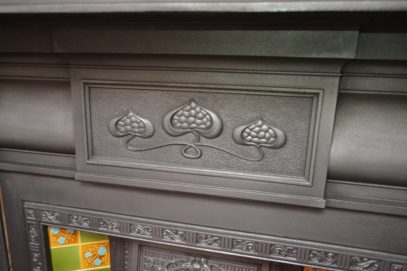 Edwardian Art Nouveau Fire Surround 2098CS Antique Fireplace Company