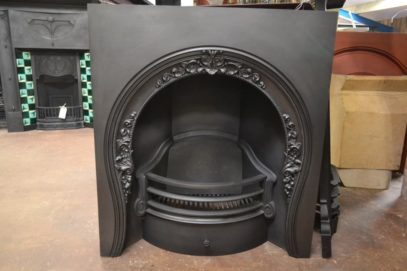 Early Victorian Arched Insert - 2085AI - The Antique Fireplace Company