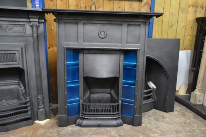 Original Edwardian Tiled Combination Fireplace 3007TC Old Fireplaces