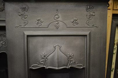 Original Art Nouveau Bedroom Fireplace 3041B Old Fireplaces