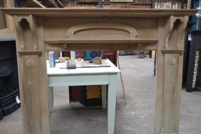 Oak Art Nouveau Fire Surround - 3062WS