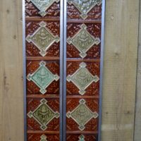 Majolica Fireplace Tile V003