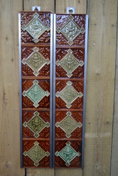 Majolica Fireplace Tile V003