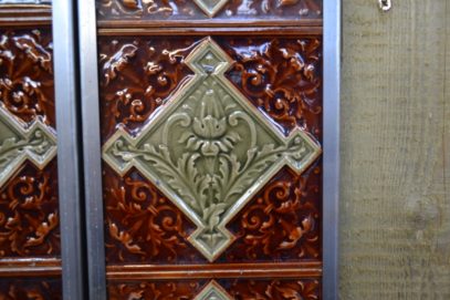 Majolica Fireplace Tile V003