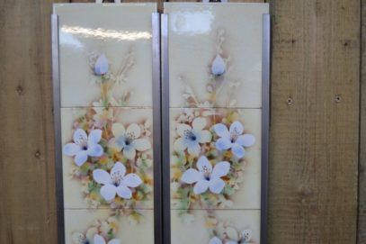 Spray of flowers Fireplace Tiles V004