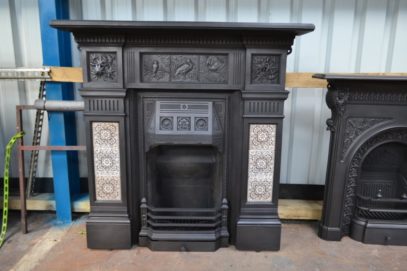 Victorian Arts and Crafts Fireplace – 3078TC - The Antique Fireplace Company