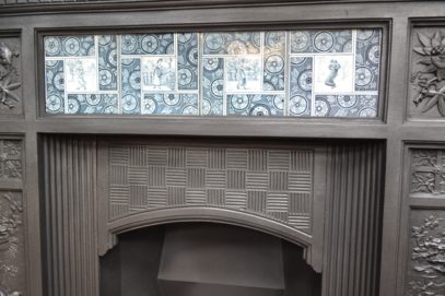 Arts and Crafts Tiled Fireplace - Antique Fireplace Company