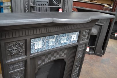 Arts and Crafts Tiled Fireplace - Antique Fireplace Company