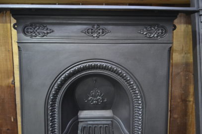 Victorian Cast Iron Fireplace 3088MC - One of a pair