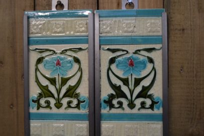 Art Nouveau Fireplace Tiles AN003