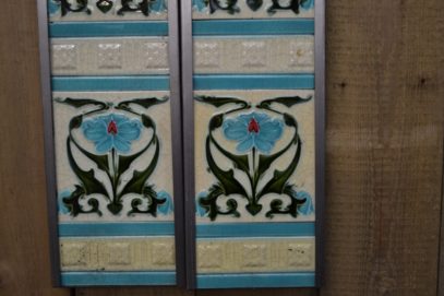 Art Nouveau Fireplace Tiles AN003