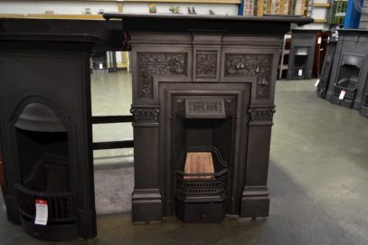 Victorian Fireplace Decorated with Pears and Grapes - 3088MC - The Antique Fireplace Company