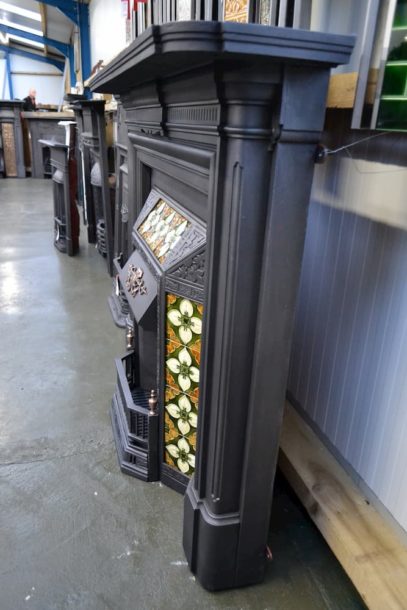 Restored Victorian Fire Surround 3097CS - Antique Fireplace Company