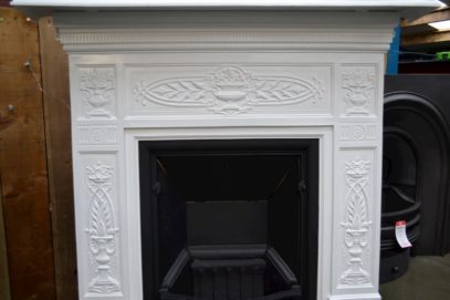 Victorian Cast Iron Painted Fireplace 4005LC - Oldfireplaces