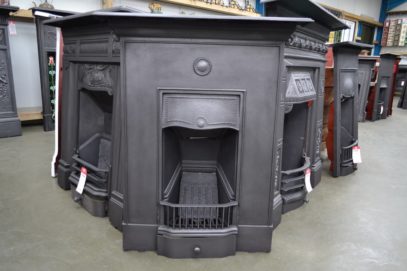 Edwardian Bedroom Fireplace Restored 4011B - Antique Fireplace Company