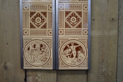 Shakespeare Fireplace Tiles Arts005