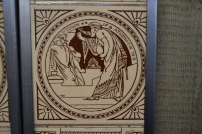 Shakespeare Fireplace Tiles Arts005