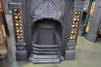 Reclaimed Victorian Tiled Fireplace - 4000TC - Antique Fireplace Co