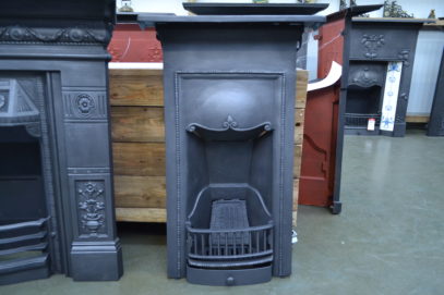 Edwardian Cast Iron Bedroom Fireplace - 4009B - Antique Fireplace Company