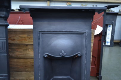 Edwardian Cast Iron Bedroom Fireplace - 4009B - Antique Fireplace Company