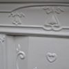 Small Art Nouveau Bedroom Fireplace 4020B - Oldfireplaces