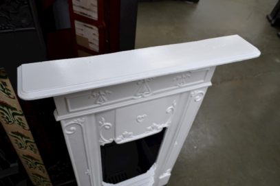 Small Art Nouveau Bedroom Fireplace 4020B - Oldfireplaces