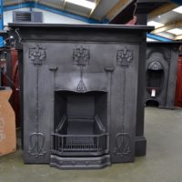 Art Nouveau Fireplace Combination 4028LC - Oldfireplaces